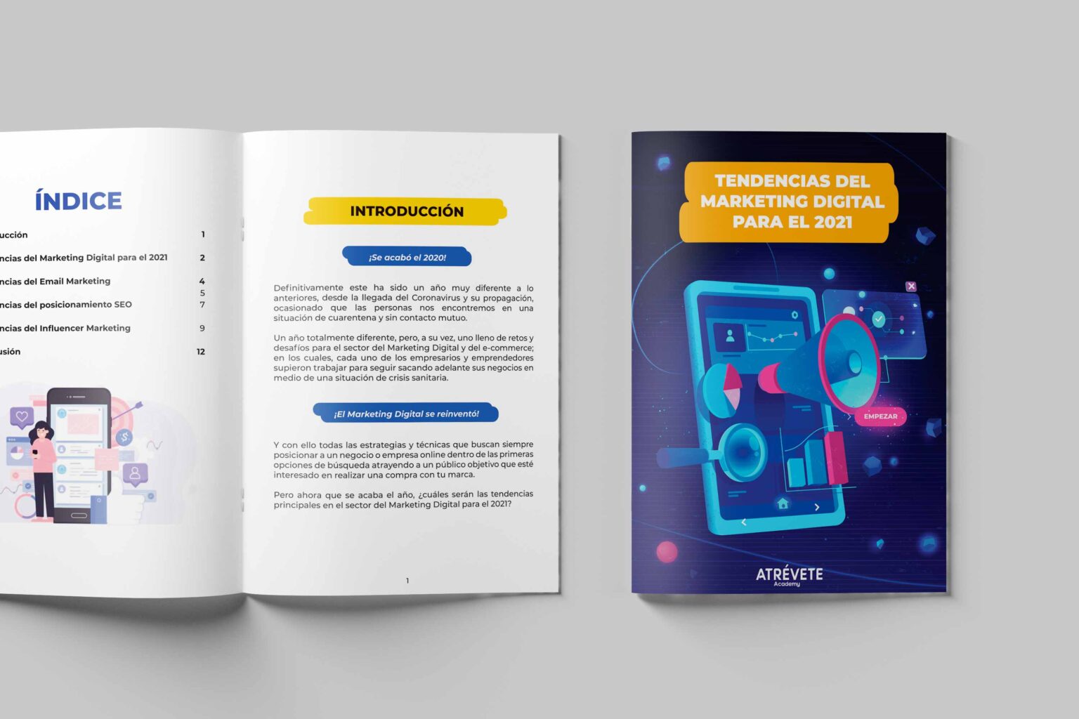 Ebook Tendencias Marketing Digital 2021 I Atrévete Academy